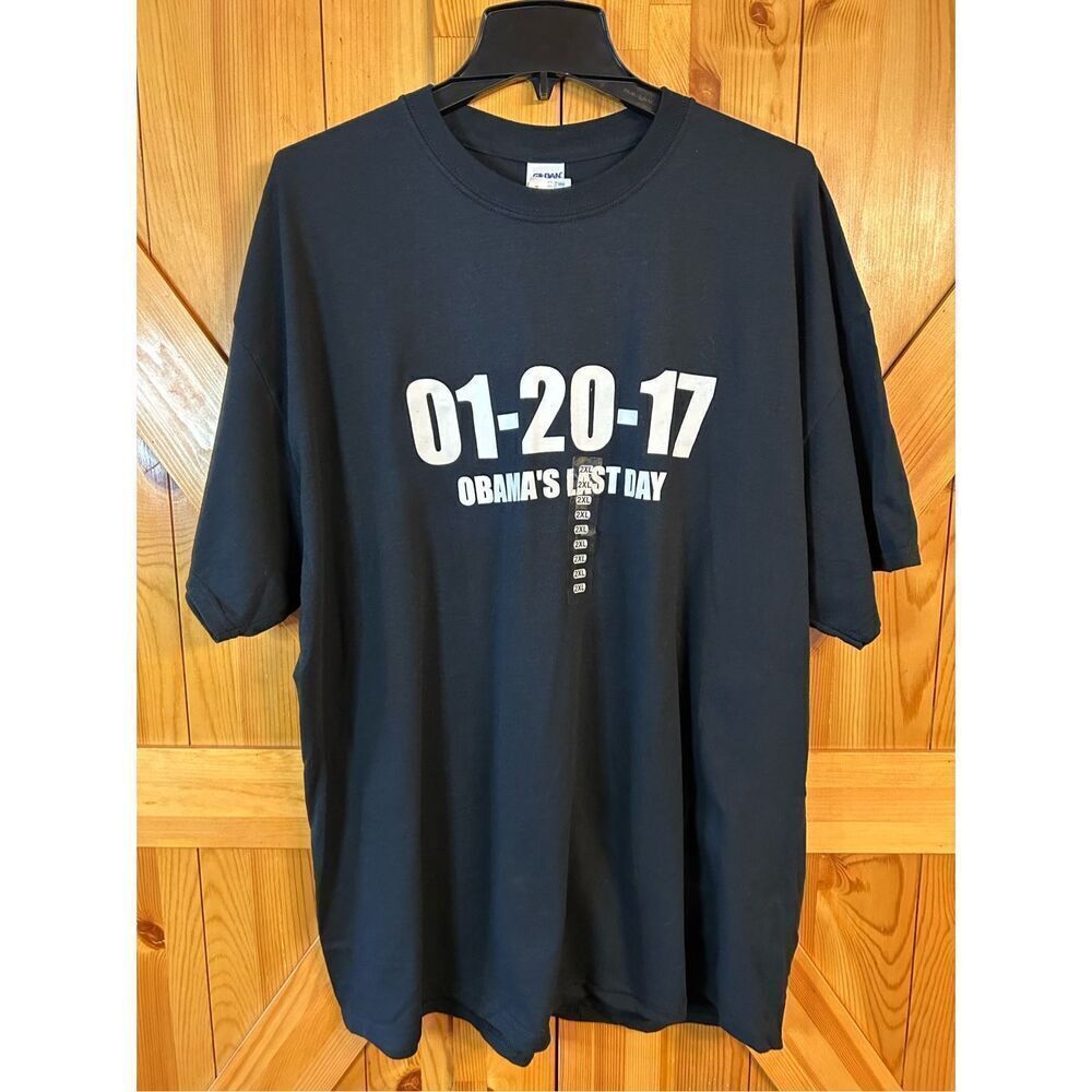 Obama's Last Day Shirt Size 2XL  Political nwt (0804)